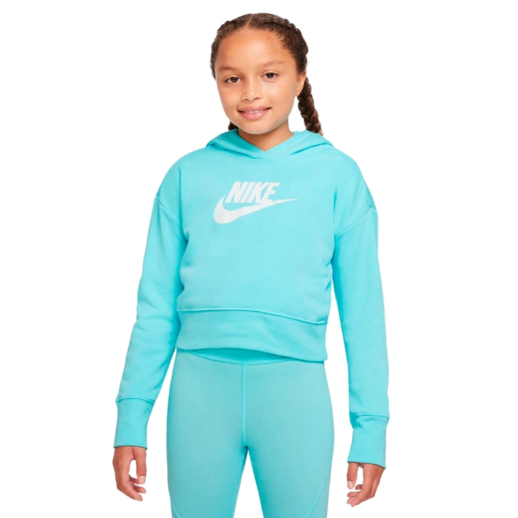 Толстовка Nike G NSW CLUB FT CROP HOODIE HBR